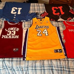 Kobe Bryant/ Odell Beckham Jr/ James Hardin Jerseys